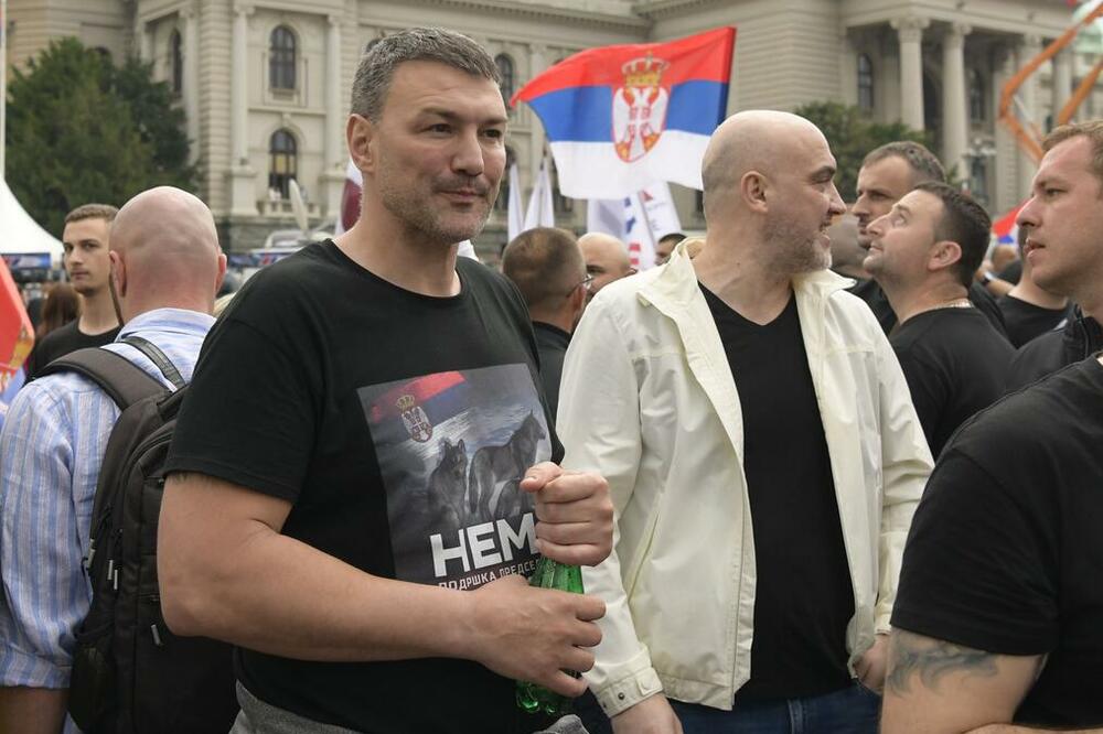 Podržava Vučića u Srbiji: Vladimir Mandić, Foto: Goran Srdanov/nova.rs