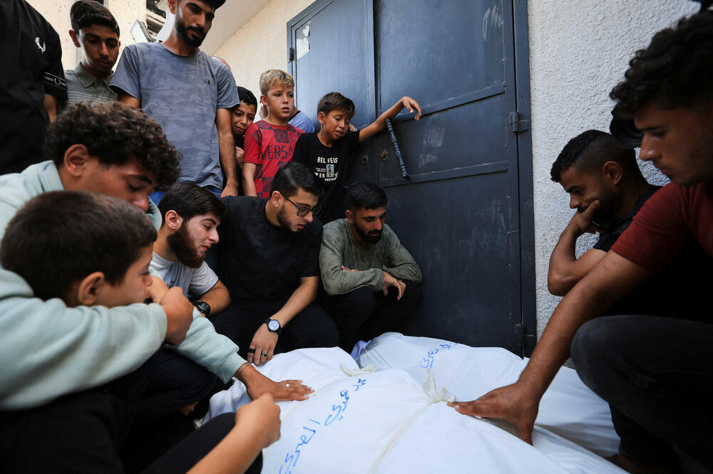 Sahrana Palestinaca ubijenih u izraelskom napadu u gradu Gaza