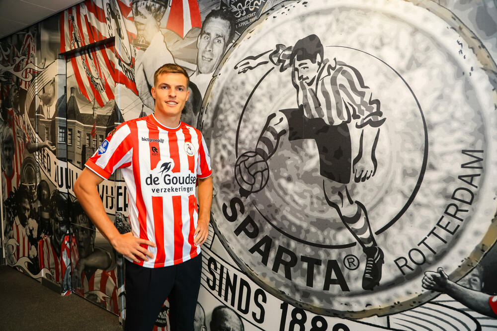 Kostć tokom predstavljanja, Foto: Sparta Rotterdam