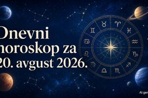 Dnevni horoskop za četvrtak, 20. avgust 2026.