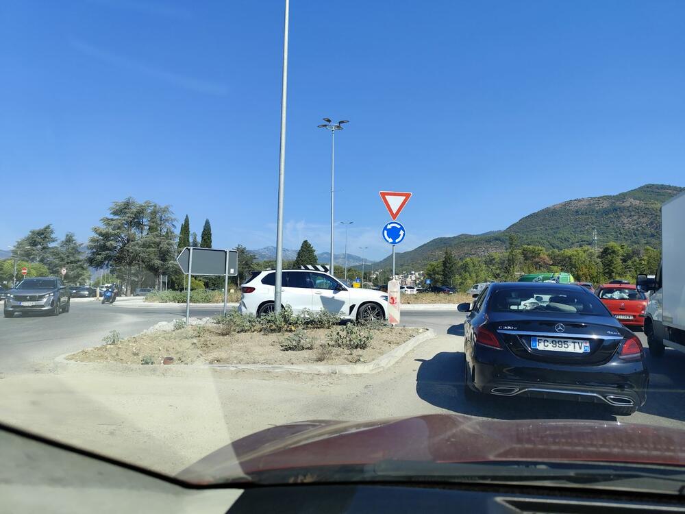 kolaps saobraćak Tivat