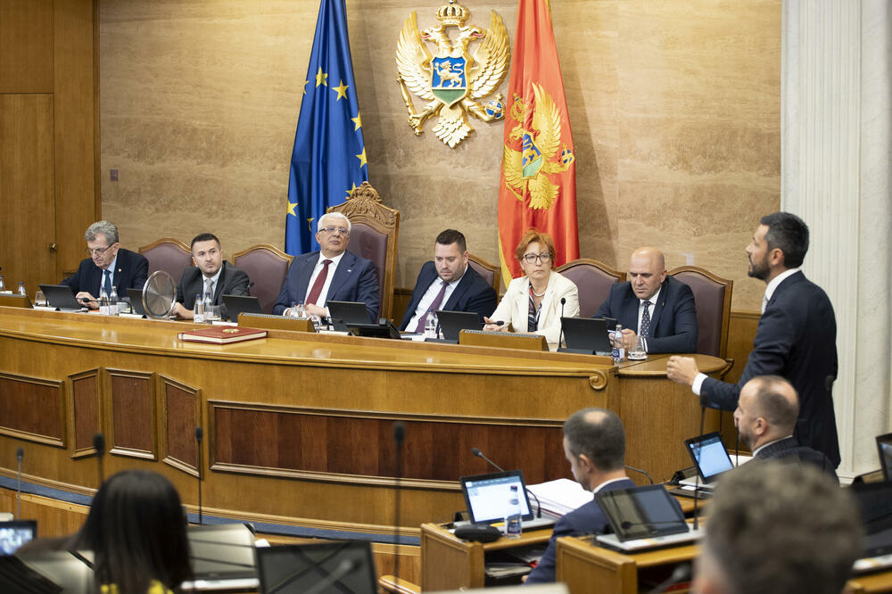 I dalje na distanci: Mandić i Živković u parlamentu, Foto: Igor Šljivančanin/Skupština Crne Gore