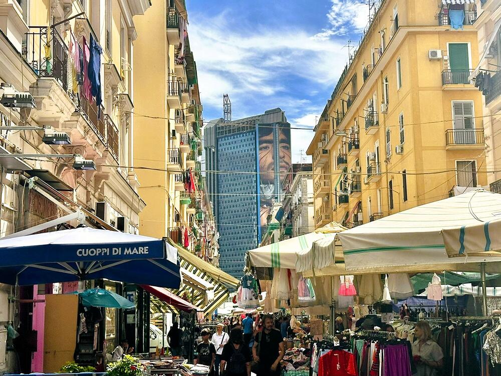Pijaca u četvrti Vasto