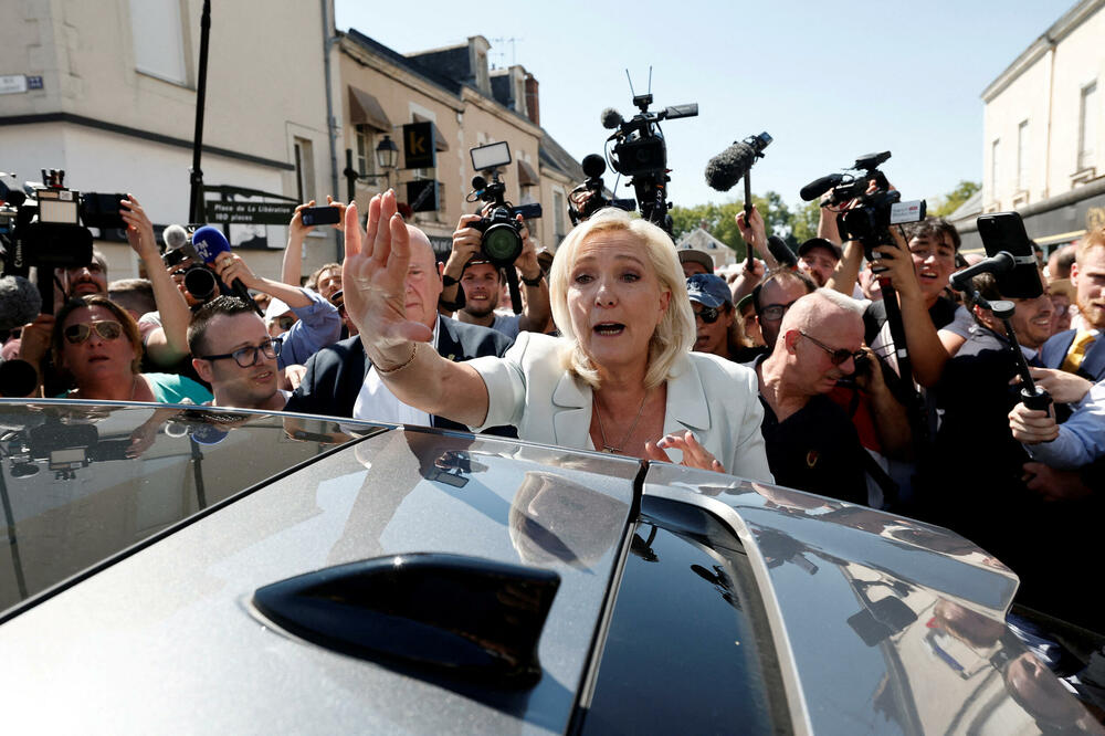 &ldquo;Prorusko krilo ponovo preuzelo prevagu u Nacionalnom okupljanju&rdquo;: Marin le Pen, Foto: Rojters