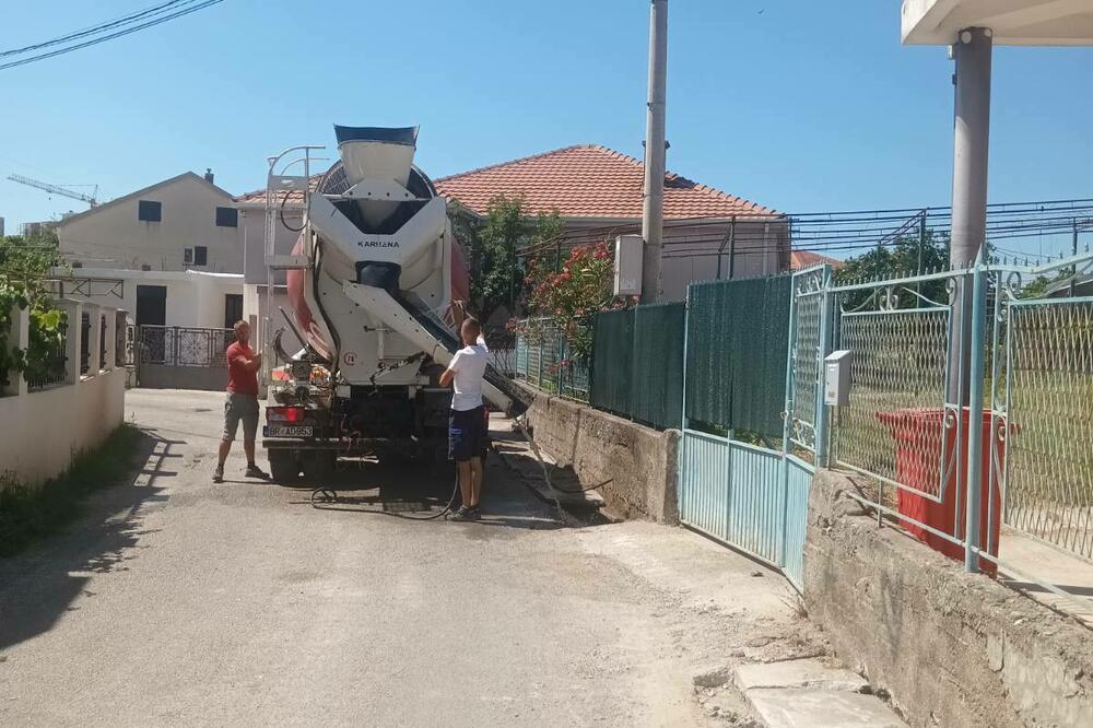 Radovi u Jadranskoj ulici, Foto: Marija Pešić