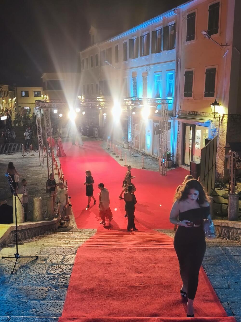 <p>Zainteresovani posjetioci, ljubitelji filma, ali i slučajni prolaznici okupili su se i mnogo prije nego što je defile počeo, a brojni regionalni i domaći gosti iz kinematografske industrije i medij razgovarali su sa protagonistima festivala, filmskim stvaraocima, organizatorima i brojnim posjetiocima</p>