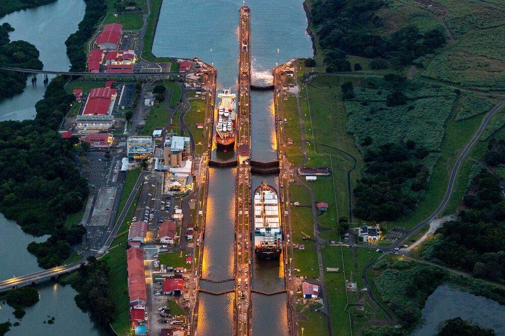 Kroz Panamski kanal prolazi oko pet odsto svjetske pomorske trgovine, ali skoro 40 odsto protoka američkog tovara u kontejnerima, Foto: Getty Images