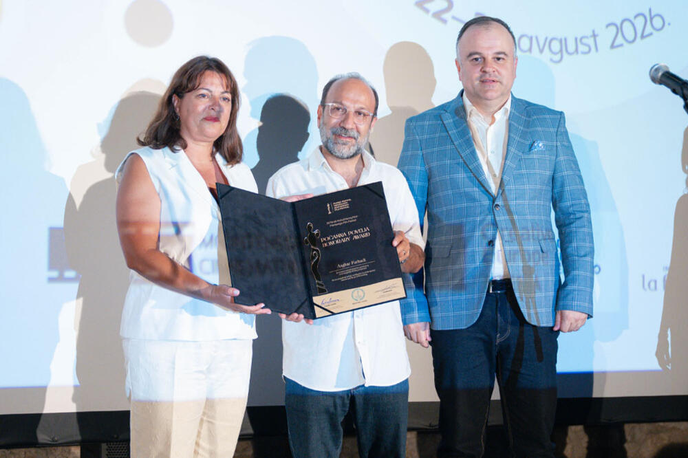 Vujović, Farhadi i Katić, Foto: PR Centar