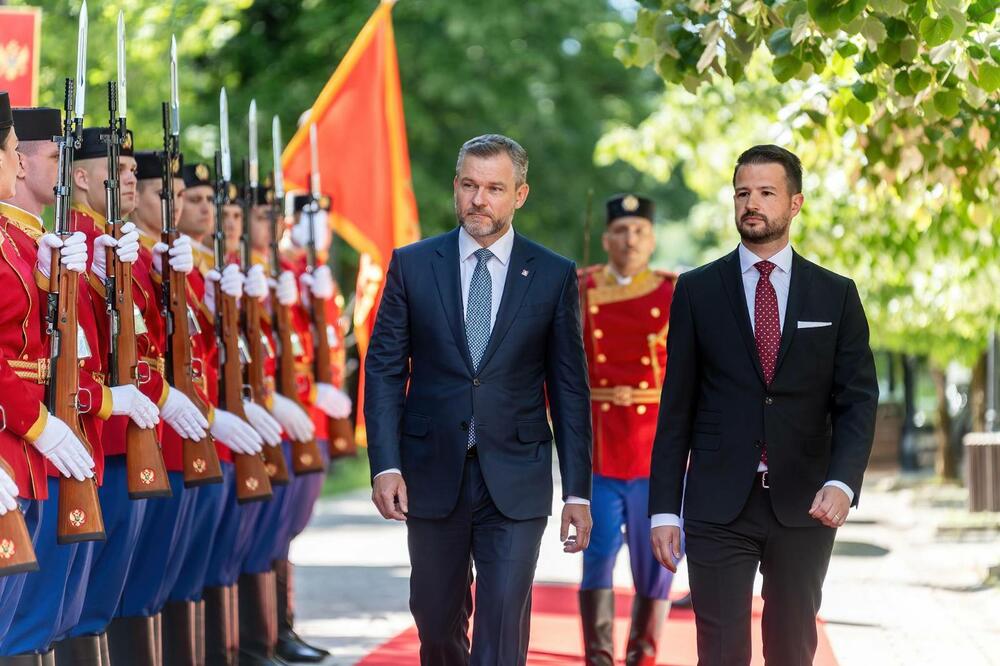 Pelegrini i Milatović, Foto: Kancelarija za odnose s javnošću Predsjednika Crne Gore