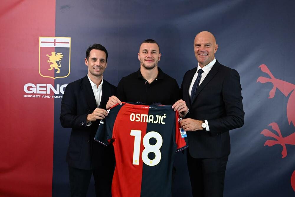 Osmajić, njegov agent Igor Gluščević i Dijego Lopes, Foto: Privatna arhiva