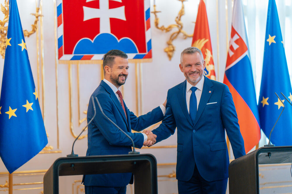 Milatović i Pelegrini, Foto: Kancelarija za odnose s javnošću predsjednika Crne Gore