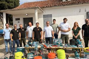 MERS donirao opremu dobrovoljnim vatrogascima za sanaciju...