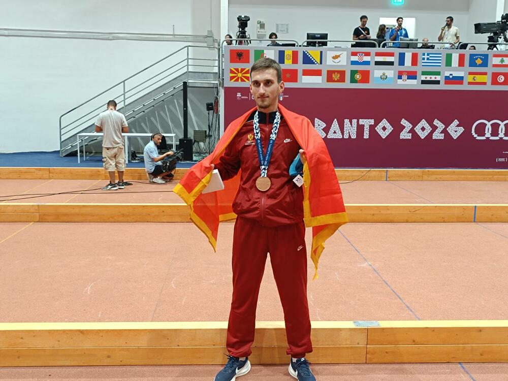 <p>Tivćanin donio prvo odličje Crnoj Gori na MI 2026. godine</p>
