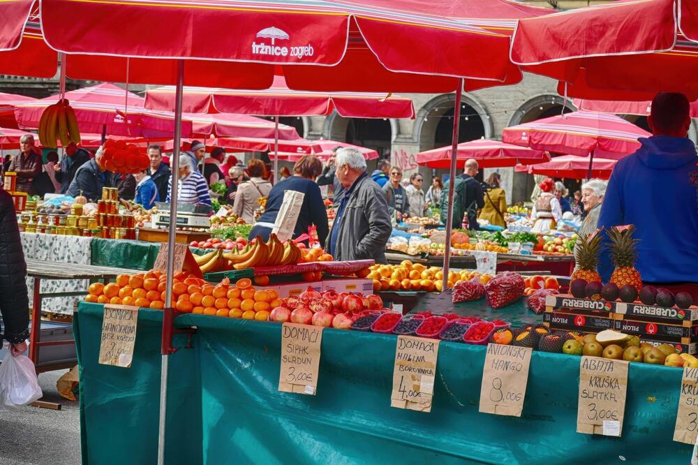 Pijaca u Zagrebu, Foto: Shutterstock