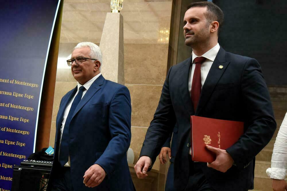 Partije različito, u Vladi složno: Mandić i Spajić, Foto: Luka Zeković
