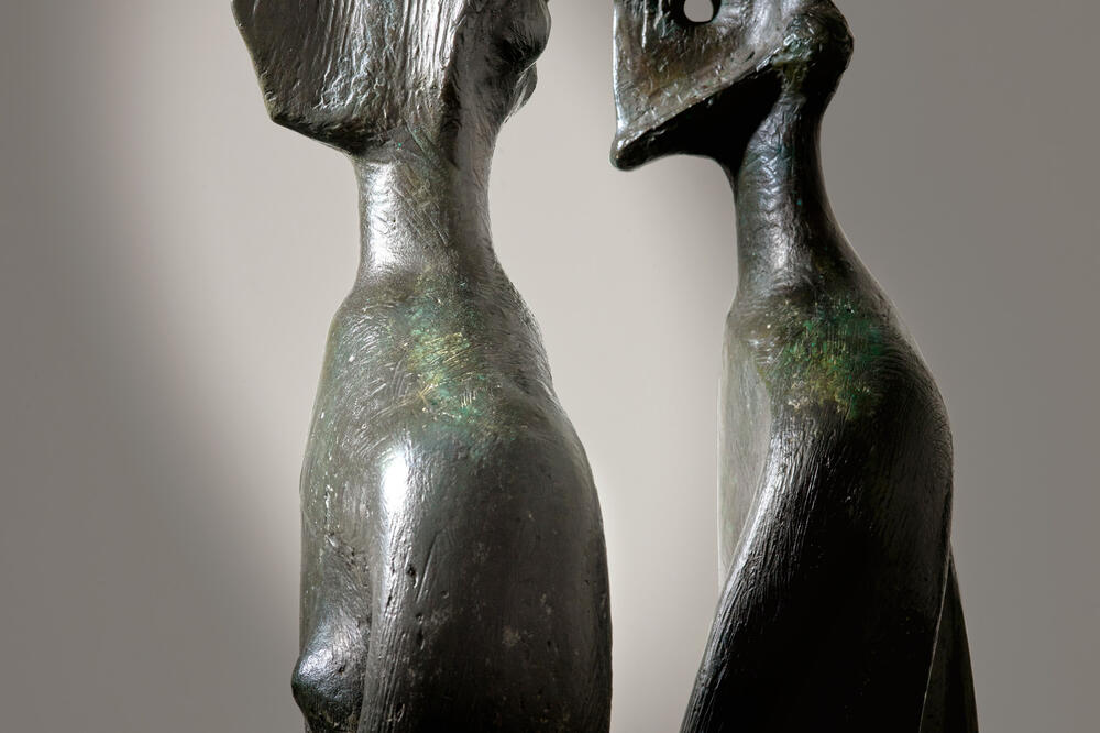 Henri Mur: &ldquo;Kralj i kraljica&rdquo;, Foto: Christie's