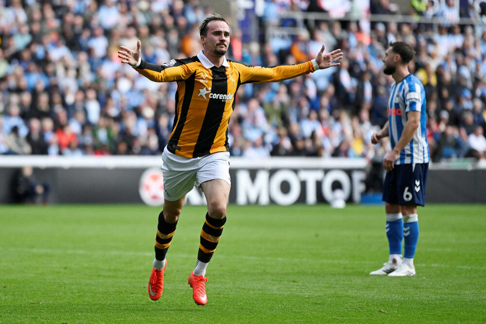 Milar proslavlja gol, Foto: Reuters