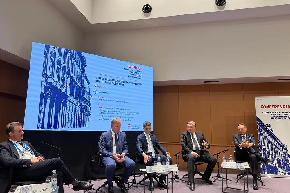 Krivokapić na panelu u Zagrebu, Foto: Ministarstvo vanjskih poslova Bosne i Hercegovine