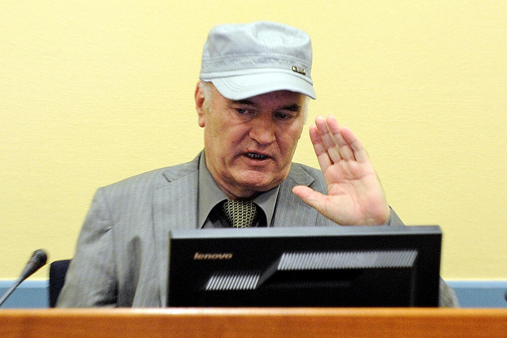 Mladić pred sudom u Hagu 2011., Foto: Reuters