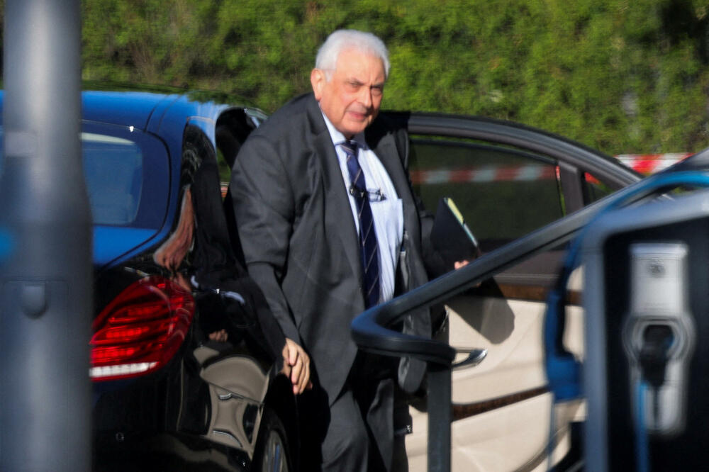Ruski ambasador u Njemačkoj Sergej Nečajev dolazi u njemačko Ministarstvo spoljnih poslova u Berlinu, Foto: Reuters