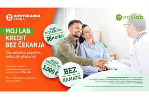 Zdravlje ne čeka - plaćanje može: Moj Lab omogućava liječenje...