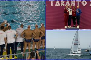 Dvije medalje u jednom danu za Crnu Goru, "ajkule" protiv Italije...