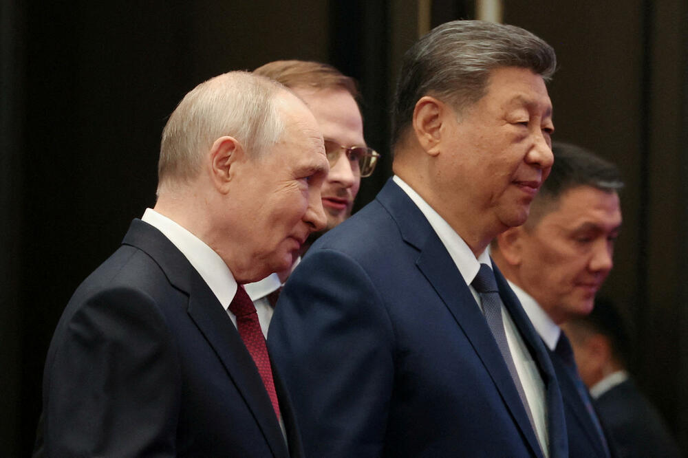 "Temelji kinesko-ruskih odnosa biće sve čvršći": Putin i Si u Biškeku, Foto: Rojters