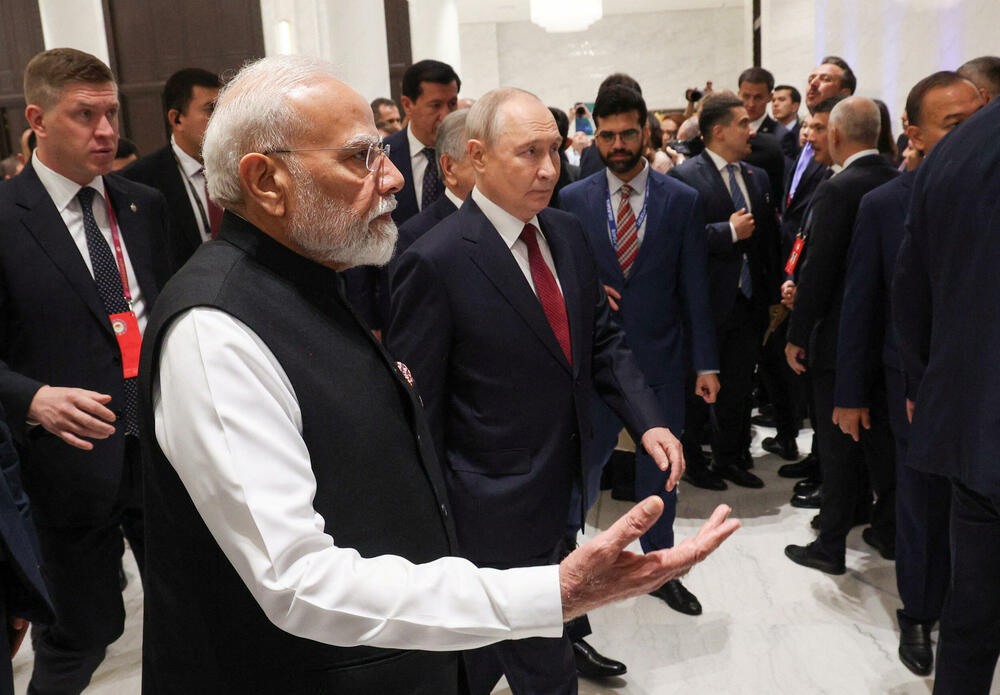 Modi i Putin u Biškeku