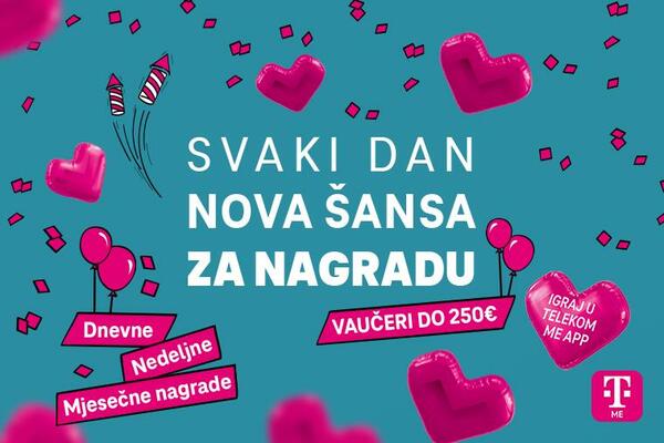 Septembar počinje igrom: Telekom nagradna igra donosi vaučere do...