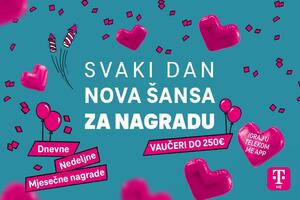 Septembar počinje igrom: Telekom nagradna igra donosi vaučere do...