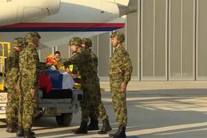 Tijelo Ratka Mladića dopremljeno avionom vlade Srbije u Beograd