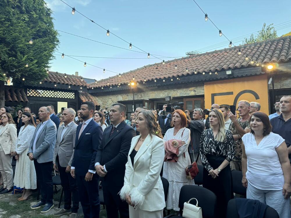<p>Predsjednik Crne Gore Jakov Milatović je u Bijelom Polju otvorio 56. manifestaciju Ratkovićeve večeri poezije</p>