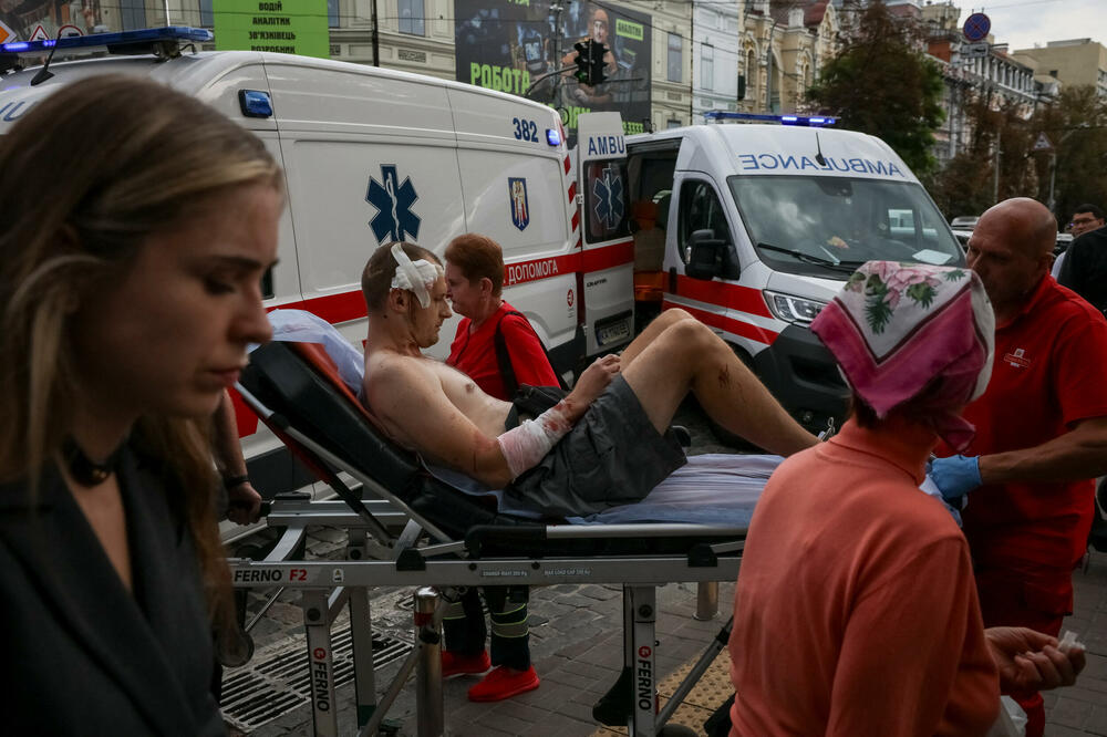 Detalj iz Kijeva nakon ruskog napada, Foto: REUTERS