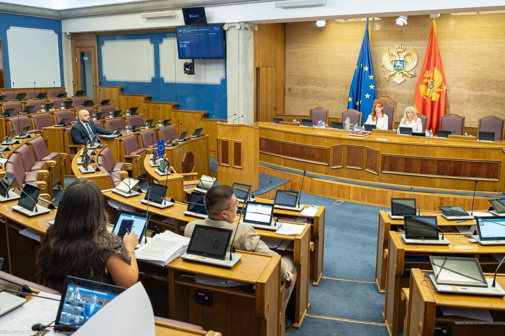 Juče u Skupštini, Foto: Skupština Crne Gore