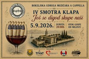 Smotra klapske pjesme u Tivtu &ldquo;Još se digod skupe naši&rdquo;