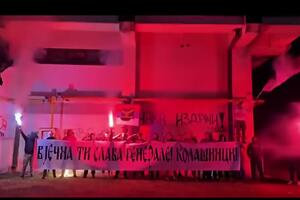 UP o transparentima kojima se veliča Mladić: Kolašinska policija...