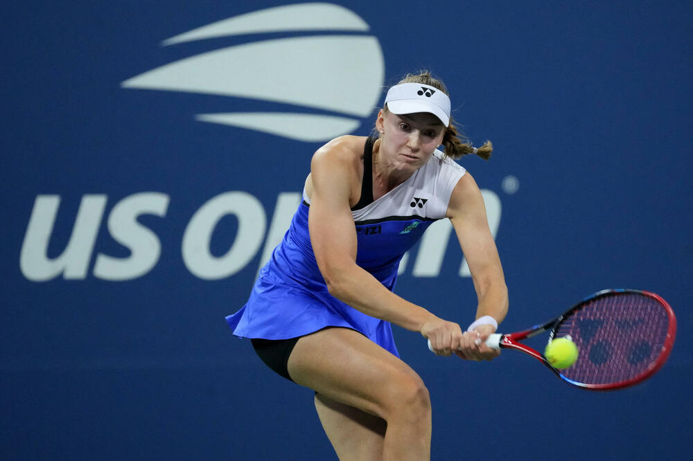 Ribakina bi sa dvije naredne pobjede US oepn završila na prvom mjestu WTA, Foto: REUTERS