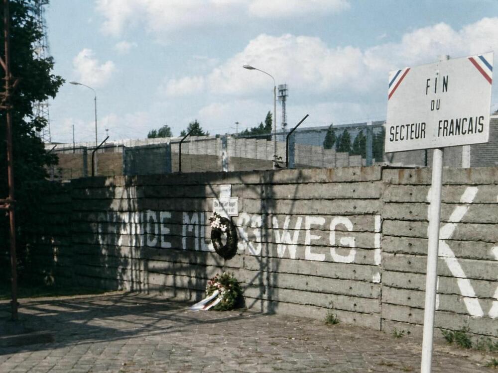 Berlinski zid, francuski sektor, ljeto 1976