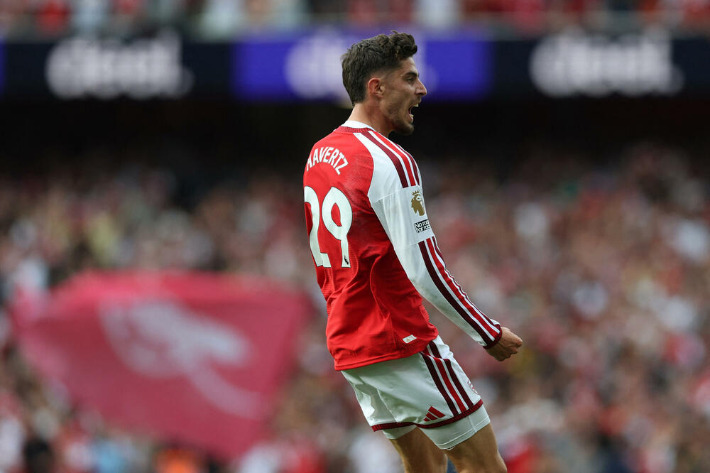 Blistao u derbiju Londona: Kai Haverc, Foto: Reuters