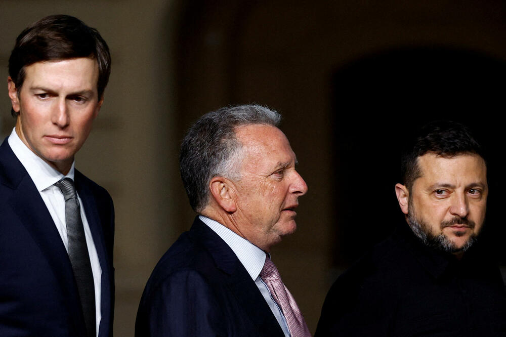 Kušner, Vitkof i Zelenski, Foto: REUTERS