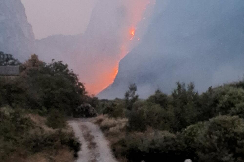 Požar u Veljem Dubokom, Foto: Vesko Ilinčić