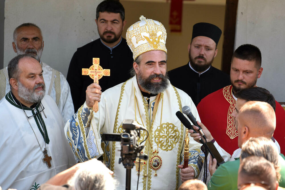 Krst paravan za rehabilitaciju fašističke ideologije: Metodije u Gornjem Zaostru, Foto: BORIS PEJOVIC