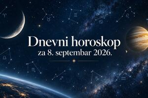 Dnevni horoskop za utorak, 8. septembar 2026.