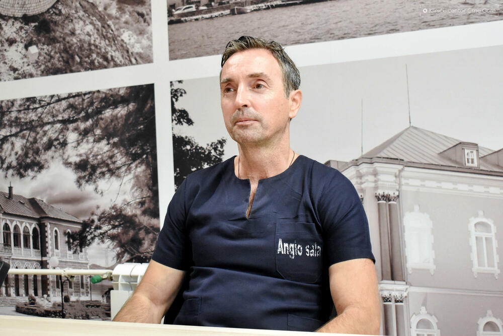 Doc. dr Mihailo Vukmirović, kardiolog-aritmolog i načelnik Odjeljenja za poremećaje srčanog ritma i elektrofiziologiju srca Klinike za kardiologiju