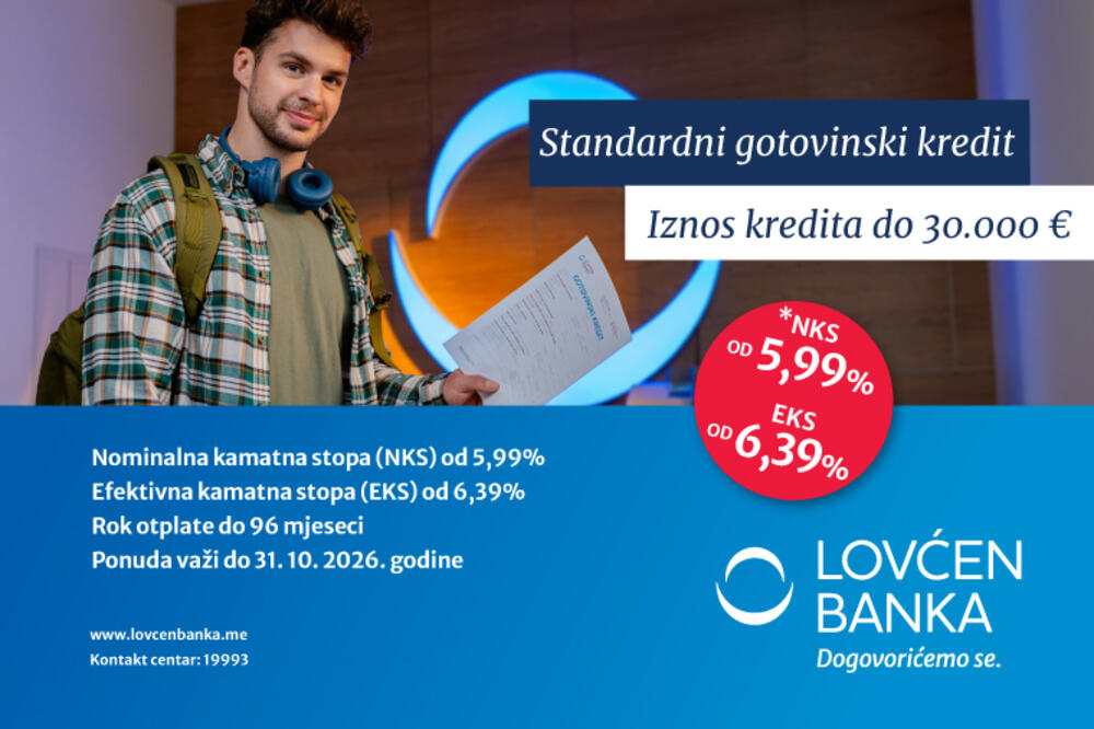 Foto: Lovćen banka