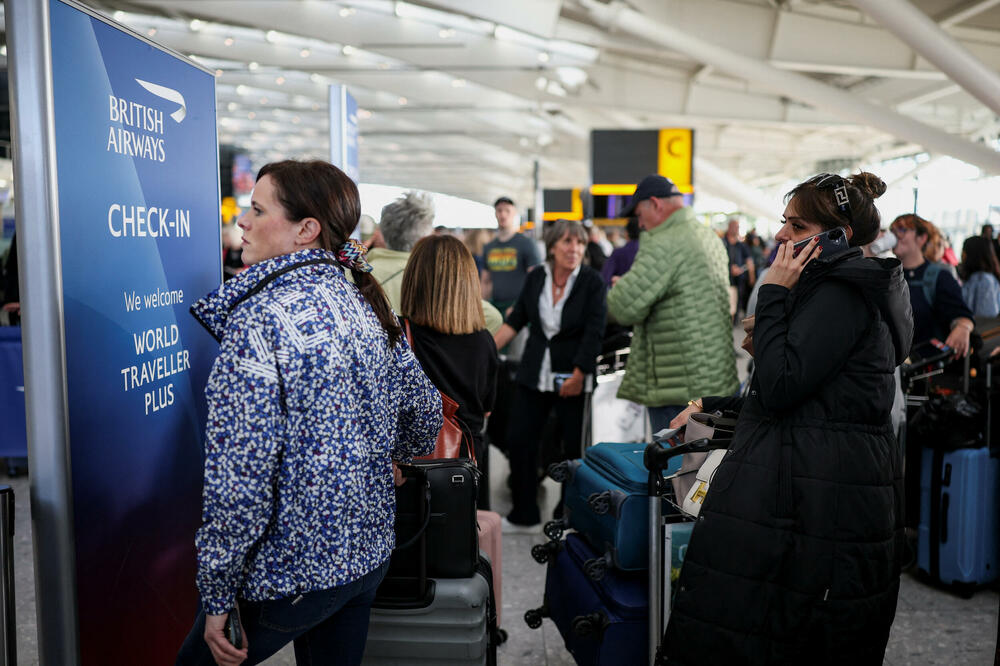 Detalj sa aerodroma Hitrou u Londonu, Foto: Reuters