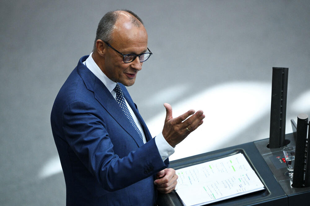 Merc govori u Bundestagu, Foto: Reuters