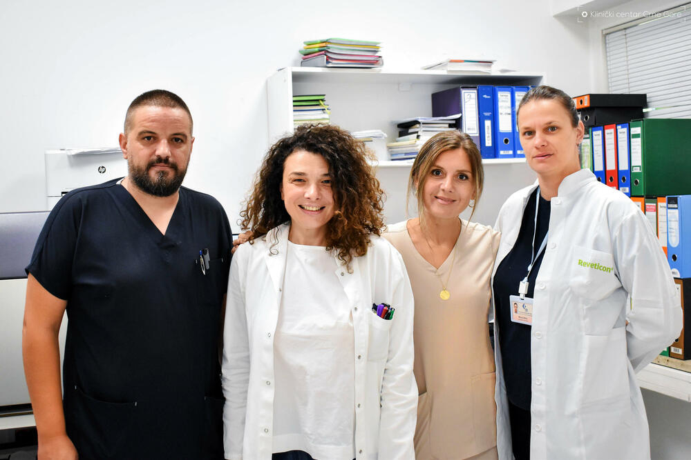 Marko Dobrašinović, dr Tanja Antunović, dr Ivana Milašević, Milica Milonjić