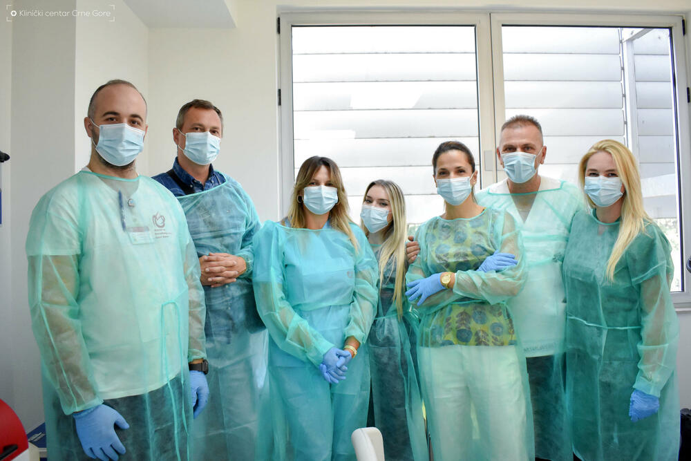 Tim KCCG i Zavoda za transfuziju krvi koji je izvodio transplantaciju matičnih ćelija