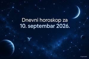 Dnevni horoskop za četvrtak, 10. septembar 2026.
